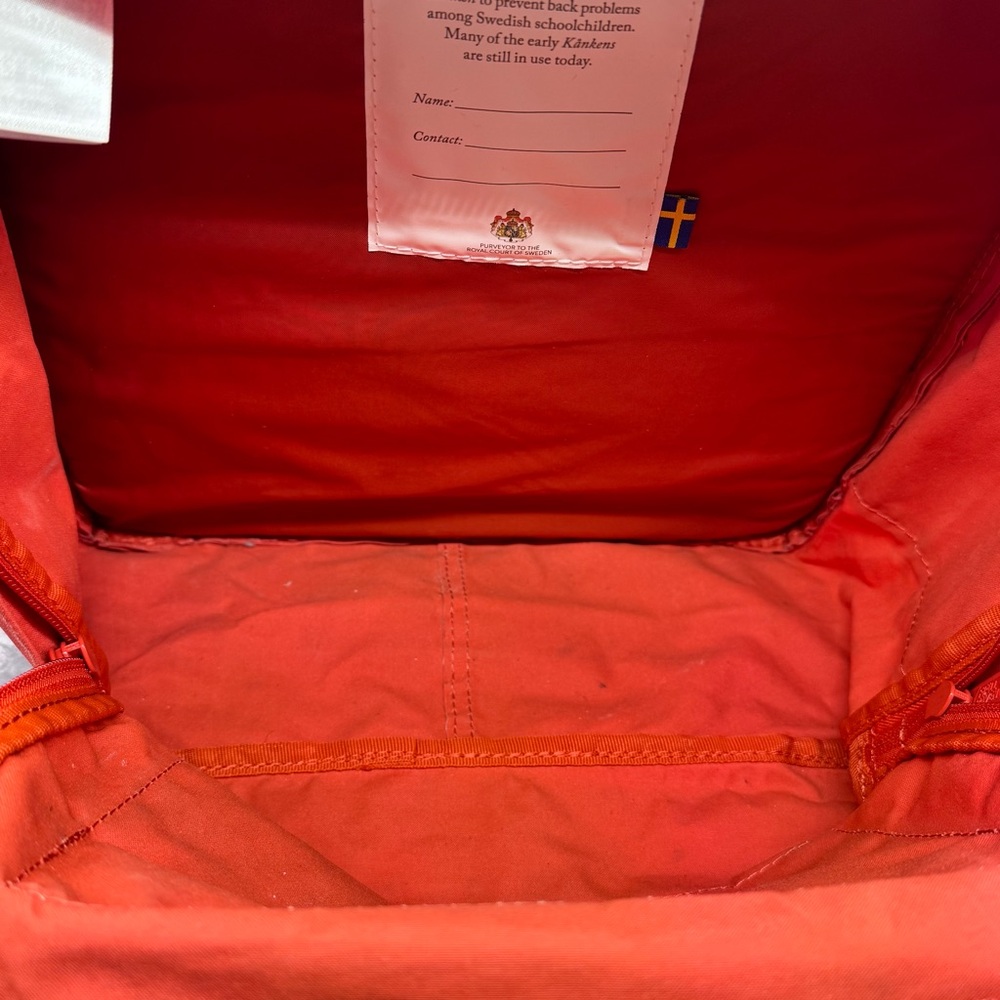 Fjallraven Kånken Backpack in Rowan Red - Picture 8 of 14